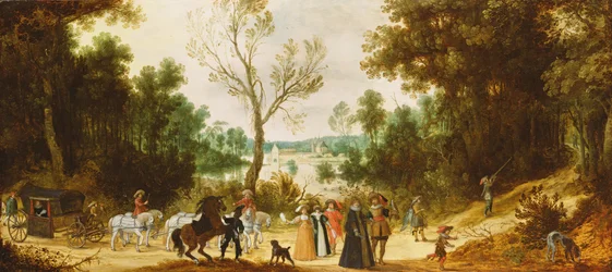 Paysage boisé